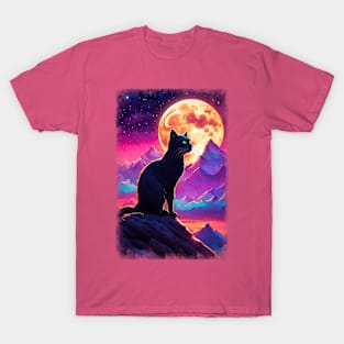 Cat Moon 02 T-Shirt